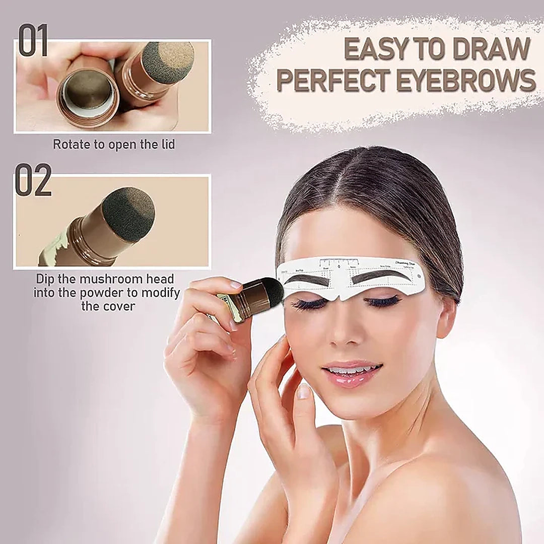 2in1 Hairline & Eyebrow Shaping Stamp