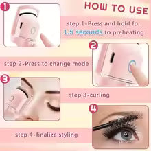 Rechargable Heated Lash Curler