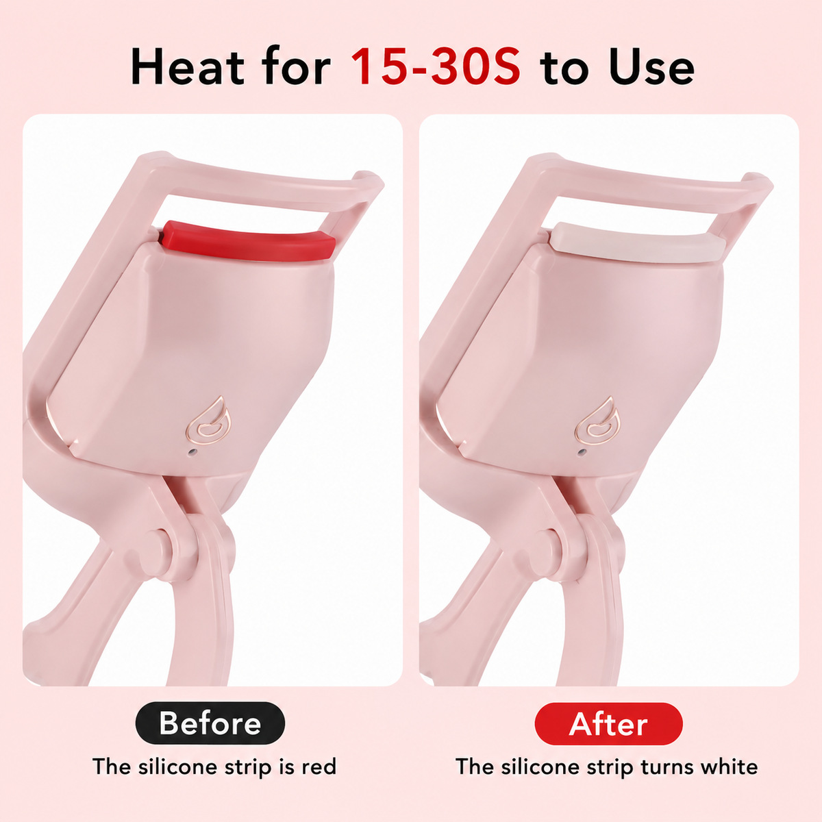 Rechargable Heated Lash Curler
